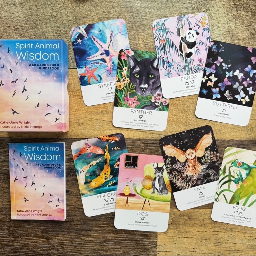✨SOLD✨ Spirit Animal Wisdom Card Deck
